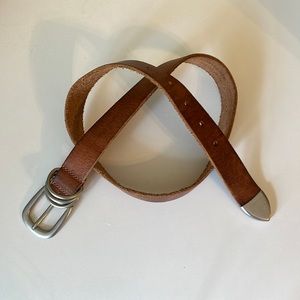 Urban outfitters brown leather belt